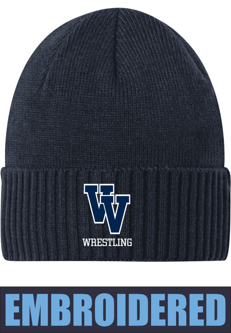 C951 Port Authority® Rib Knit Cuff Beanie