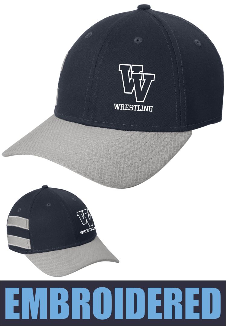 NE1122 New Era® Stretch Cotton Striped Cap