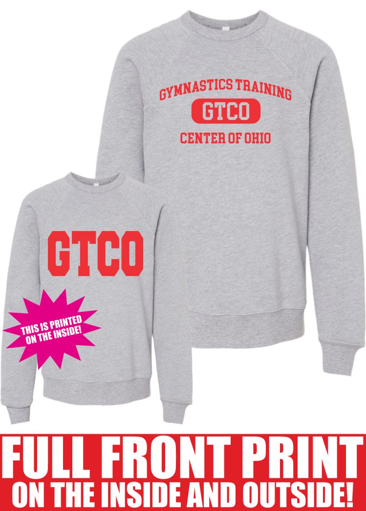 BELLA + CANVAS Unisex Sponge Fleece Raglan Crewneck Sweatshirt - 3901 3