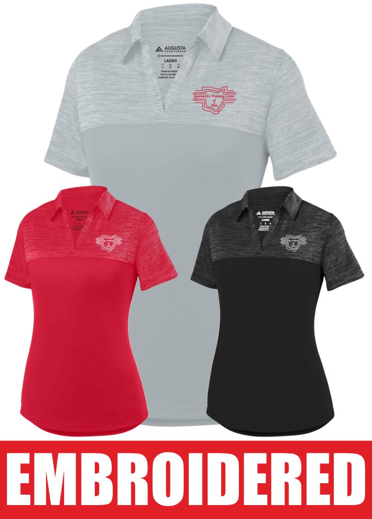 Augusta Sportswear Ladies 5413 Shadow Tonal Heather Polo