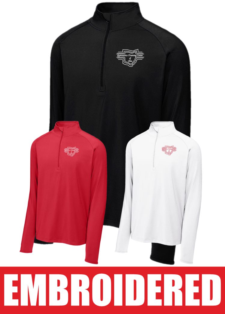 ST850 Sport-Tek® Sport-Wick® Stretch 1/4-Zip Pullover